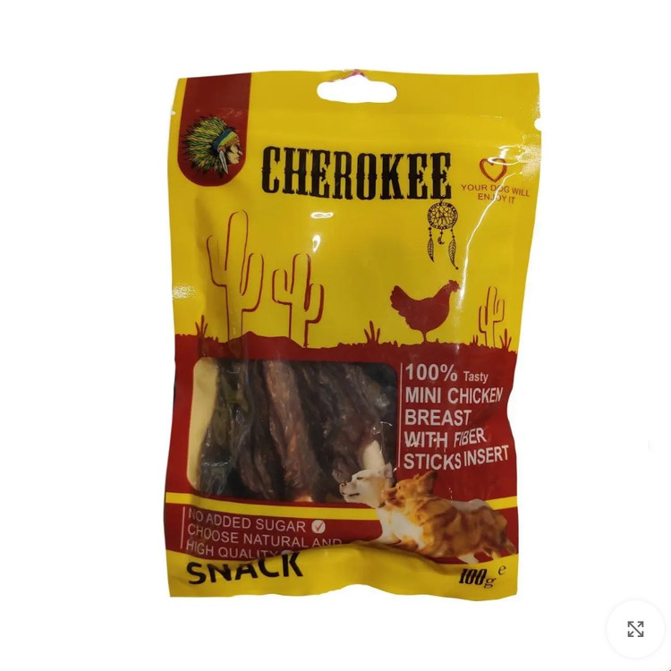 تشویقی سگ چروکی با طعم مرغ | بستهبندی خوشخوراک | پتشاپ هایپت شیراز