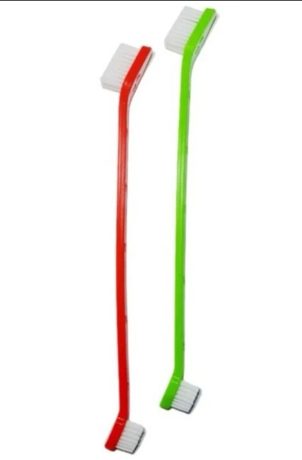 مسواک دو سر حیوانات | مناسب سگ و گربه | پتشاپ هایپت شیراز