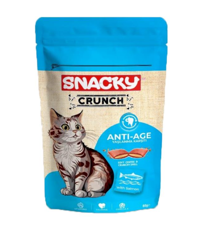 تشویقی درمانی گربه کرانچ اسنکی | مدل ضد پیری | پتشاپ هایپت شیراز