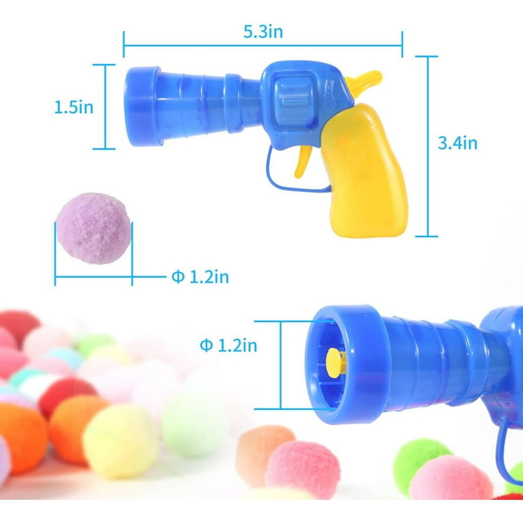 بسته ۱۵۰ عددی توپ اسباببازی سگ و گربه | پتشاپ هایپت شیراز