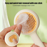 جزئیات برس سگ و گربه وارداتی | قابلیت تخلیه مو | پتشاپ هایپت شیراز