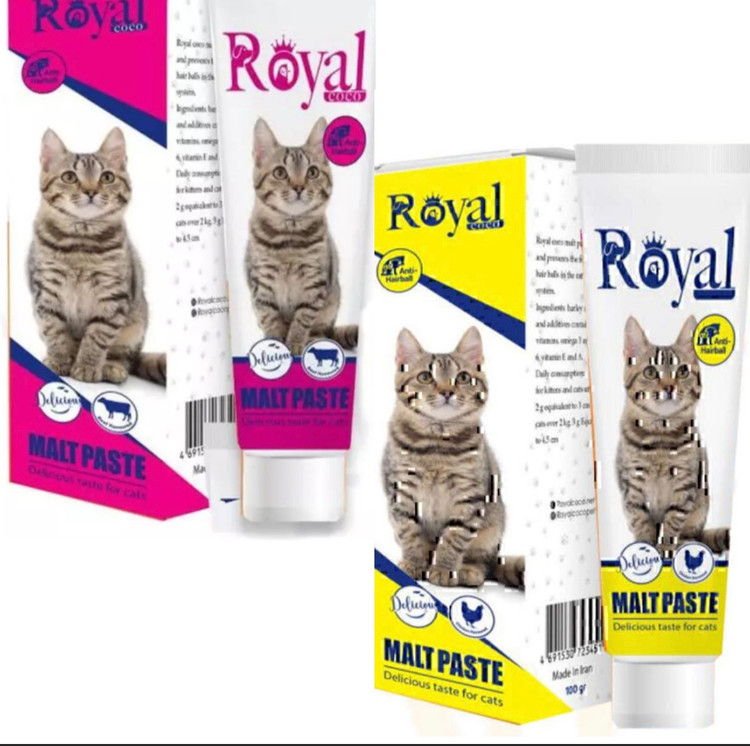 خمیر مالت گربه رویال کوکو | ۱۰۰ گرمی | پتشاپ هایپت شیراز