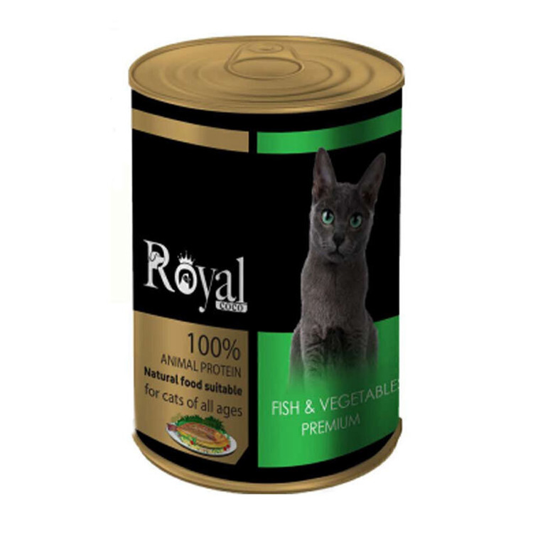 کنسرو پته گربه رویال کوکو | طعم ماهی و سبزیجات | ۳۸۰ گرم | پتشاپ هایپت شیراز