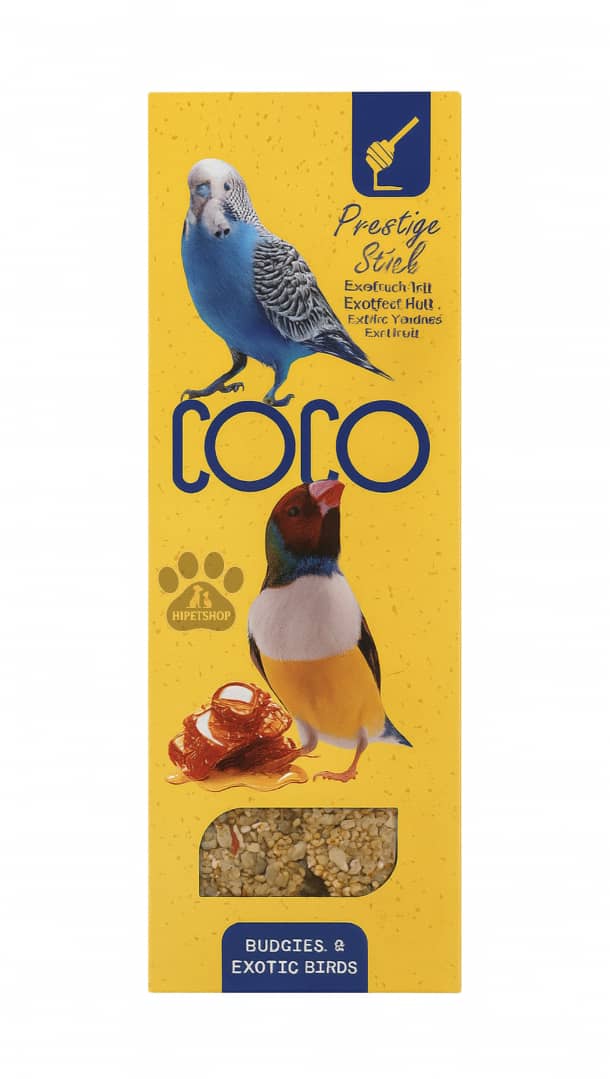 خرید تشویقی پرنده کوکو مدل استیک عسلی | پت‌شاپ هایپت شیراز