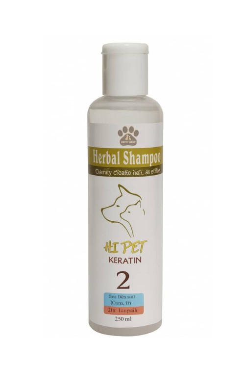 خرید شامپو گیاهی HiPet برای سگ و گربه | ضد سوزش چشم، ضد شوره و تقویت مو | پتشاپ هایپت شیراز