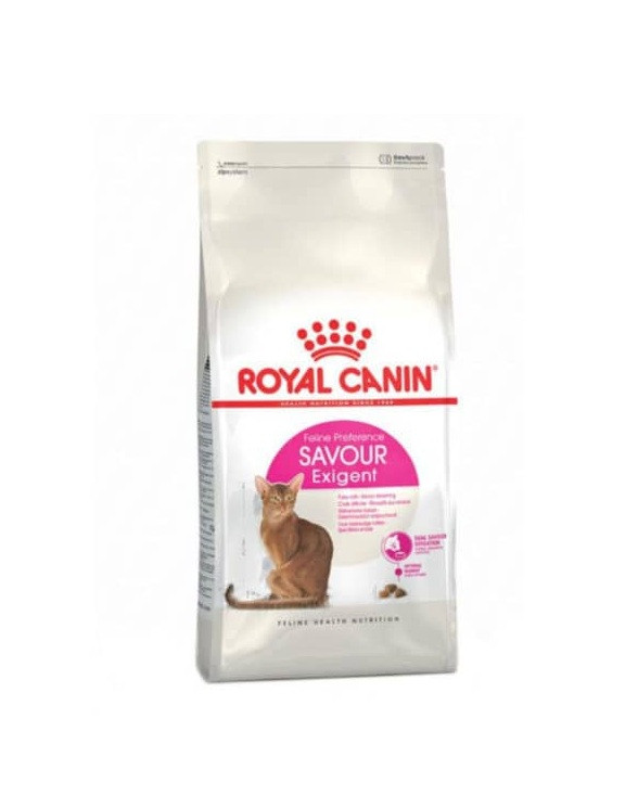 خرید غذای خشک گربه بالغ رویال کنین اگزیجنت مدل Exigent | مناسب گربههای بدغذا و حساس به طعم | پتشاپ هایپت شیراز
