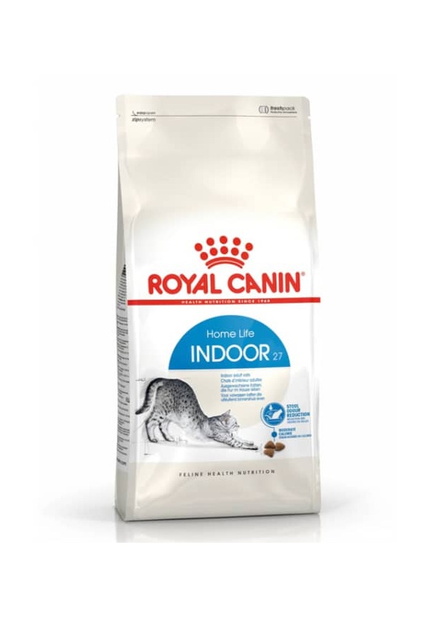 خرید غذای خشک گربه رویال کنین اصل ایندور Royal Canin Indoor | مناسب گربه‌های خانگی کم‌تحرک | پت‌شاپ هایپت شیراز