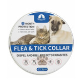 قلاده ضد کک و کنه سگ و گربه خارجی | محافظت ۸ ماهه | دو سایز قابل انتخاب | پتشاپ هایپت شیراز