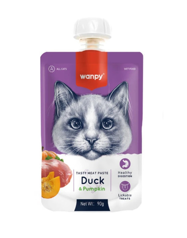 پودینگ گربه ونپی | میانوعده کرمی با طعم رندوم | مناسب گربه بالغ | پتشاپ هایپت شیراز