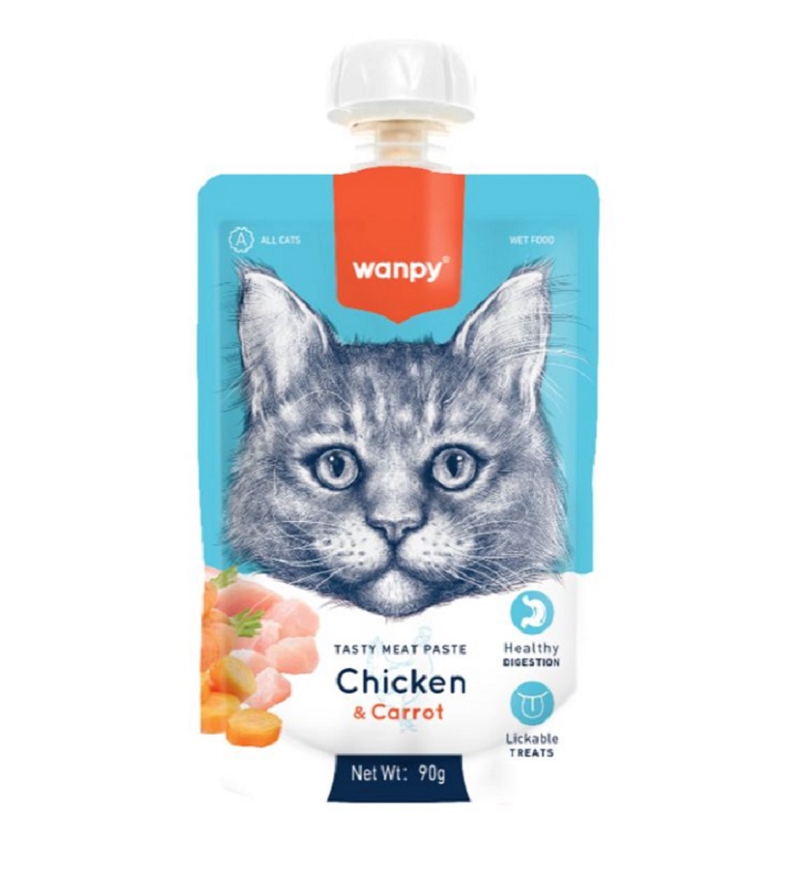 خرید پودینگ گربه ونپی | طعم رندوم | میان‌وعده کرمی و مقوی | پت‌شاپ هایپت شیراز