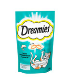 خرید تشویقی گربه دریمز | طعمهای سالمون، مرغ، پنیر و اردک | بافت ترد و مغز نرم | پتشاپ هایپت شیراز