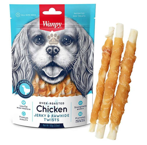 تشویقی سگ ونپی دنتال | طعم مرغ | مناسب برای سگهای بالغ | تقویت دندان و استخوان | پتشاپ هایپت شیراز