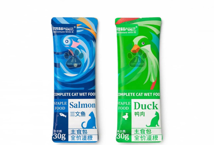 پوچ گربه دریم پت | ارسال شیراز | غذای تر کامل | مناسب گربههای بالغ | پتشاپ هایپت شیراز