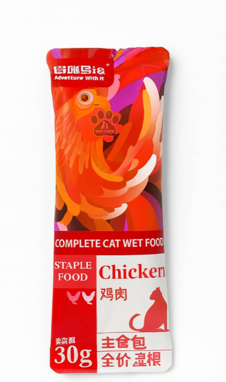 خرید پوچ گربه دریم پت | طعم رندوم | غذای تر کامل | بسته 5۰ گرمی | پتشاپ هایپت شیراز