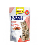 تشویقی گربه جیمکت | طعم رندوم | مدل Nutri Pockets | مناسب برای گربههای بالغ | پتشاپ هایپت شیراز