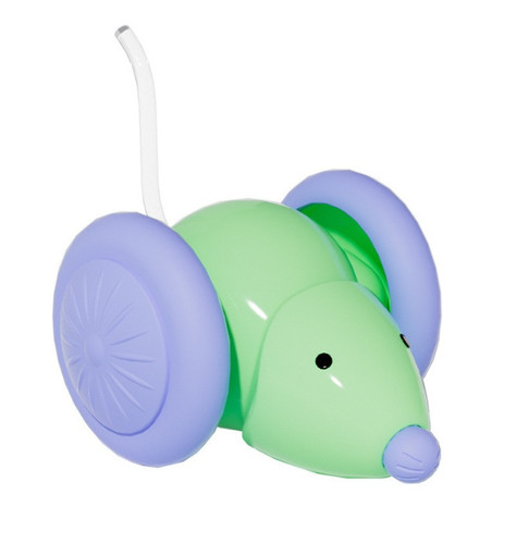 خرید اسباب بازی موش هوشمند شارژی سگ و گربه | دم نورانی LED | رنگ رندوم | ارسال فوری از پتشاپ هایپت HiPet شیراز