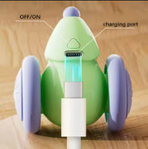 موش هوشمند شارژی مخصوص سگ و گربه | حرکت شبیهسازیشده و دم نورانی | رنگ رندوم | پتشاپ هایپت HiPet شیراز