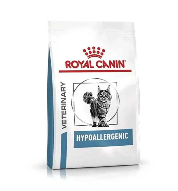 غذای خشک درمانی گربه رویال کنین | مدل هایپوآلرژنیک | ۲.۵ کیلویی | ساخت فرانسه | مناسب گربههای بالغ حساس | پتشاپ HiPet شیراز