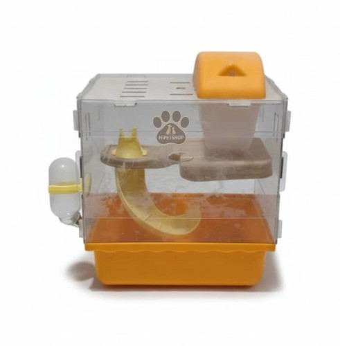 خرید قفس دو طبقه مخصوص همستر و خوکچه | طراحی شهر بازی دار | ارسال فوری از HiPet شیراز