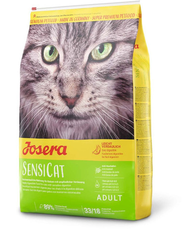 خرید غذای خشک گربه جوسرا سنسی کت | ضد گلوله مویی و مناسب گوارش حساس | پتشاپ هایپت در شیراز