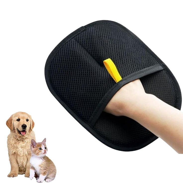 دستکش پرزگیر موی سگ و گربه مغناطیسی | پتشاپ هایپت شیراز