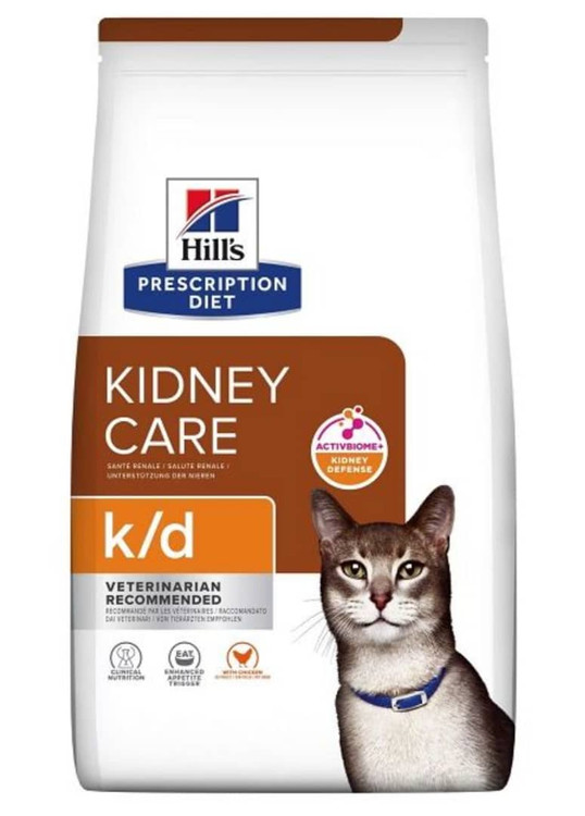 غذای خشک درمانی گربه Hill’s k/d Kidney Care – حمایت از عملکرد کلی