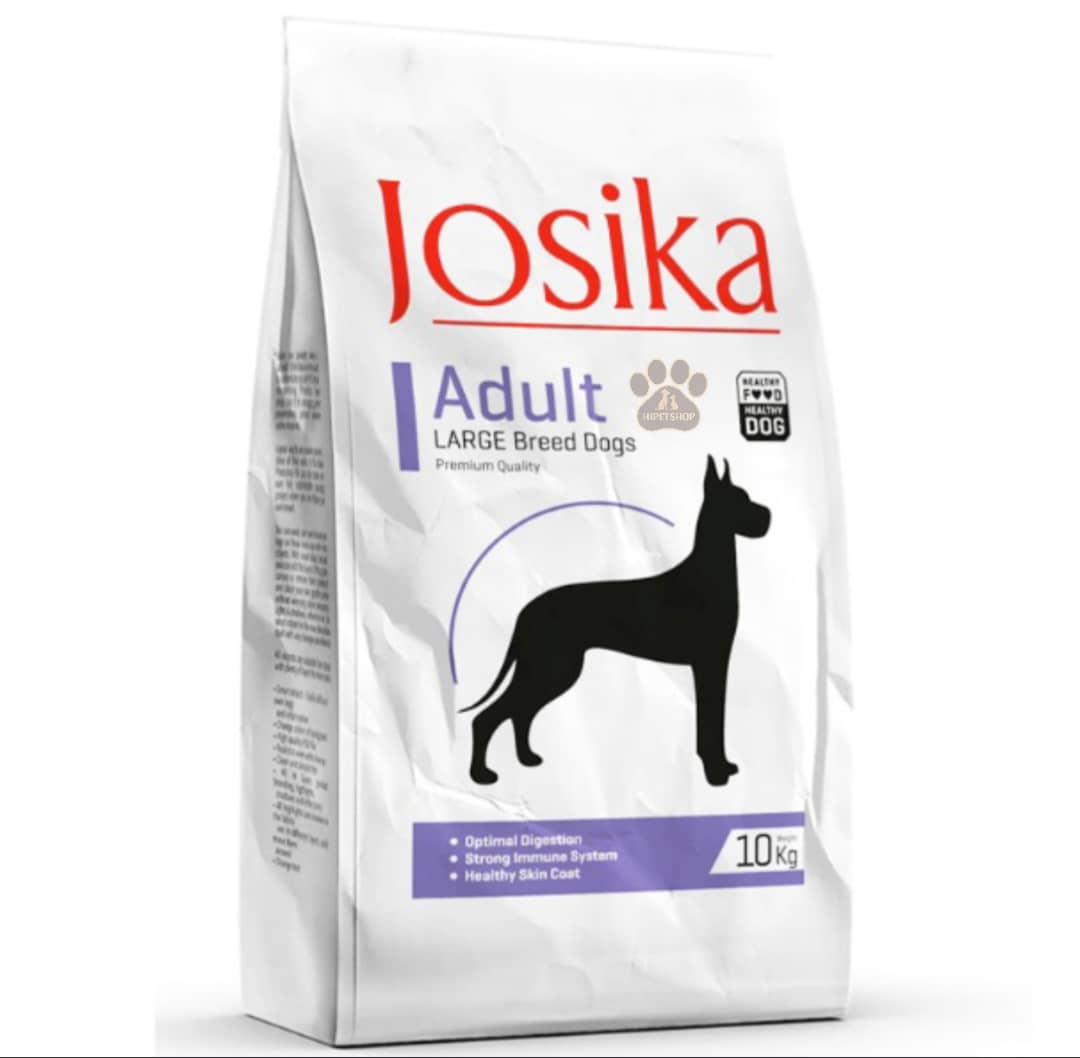 عکس غذای خشک سگ بالغ نژاد بزرگ ژوسیکا پک یک کیلویی – پت‌شاپ هایپت