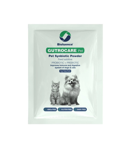 خرید پودر پروبیوتیک سگ و گربه GUTROCARE | بسته ۴ عددی | درمان اسهال سگ و گربه