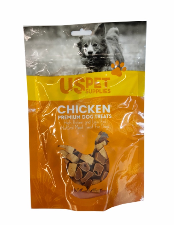 تشویقی سگ یو اس پت طعم مرغ ۱۰۰ گرمی مناسب آموزش سگ – پت‌شاپ هایپت
