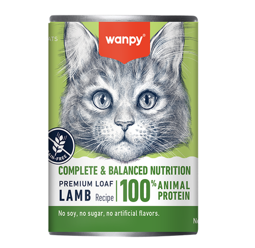 کنسرو گربه ونپی طعم بره ۳۷۵ گرمی – غذا مرطوب و مغذی پتشاپ هایپت