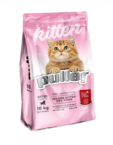 غذای خشک بچهگربه پولر کیتن ۱ کیلویی – Puller Kitten Dry Cat Food | پتشاپ هایپت
