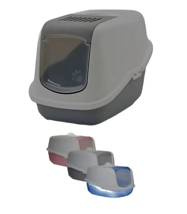 رنگ بندی باکس ظرف خاک گربه مسقف کالیبو XL