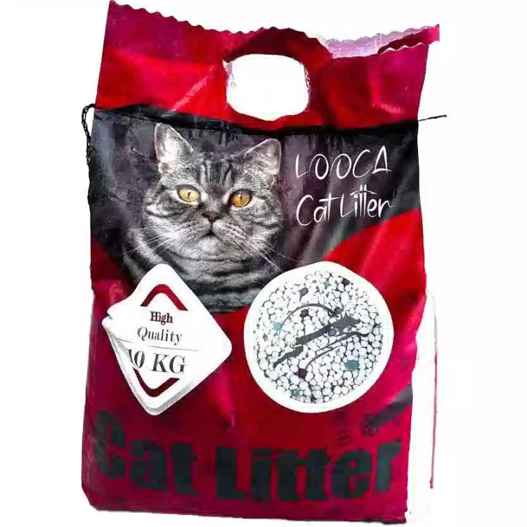 خاک گربه گرانول کربن دار لوکا ۱۰ کیلویی | جاذب فوققوی با کلامپ سریع| کنترل بو عالی