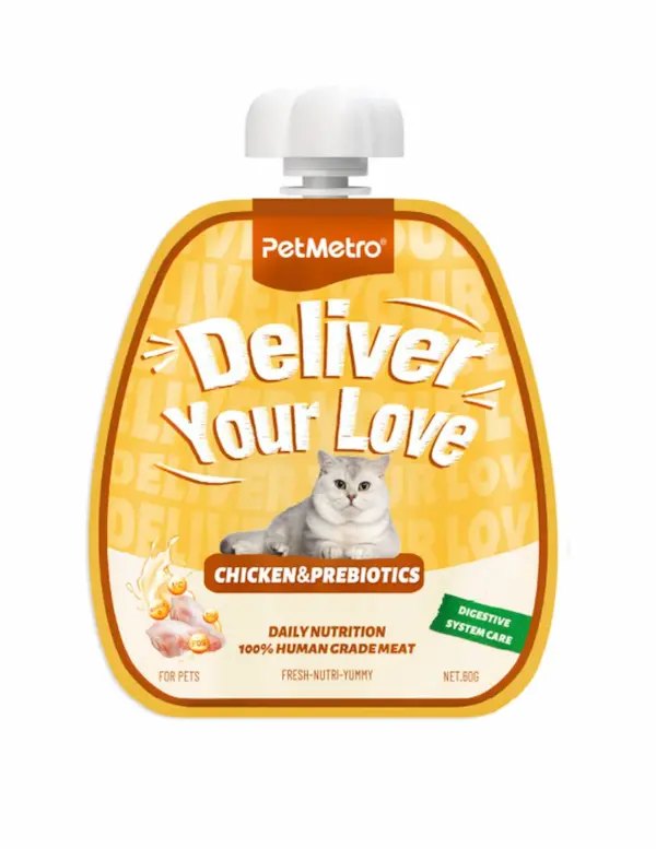 پودینگ درمانی گربه پت مترو مدل مراقبت از گوارش | Digestive System Care |  گرمی ۶۰