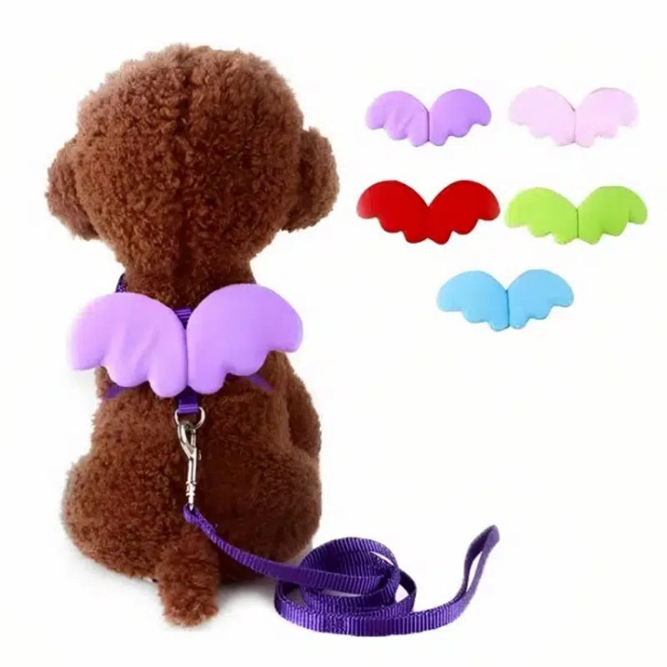 قلاده فانتزی سگ مدل بال فرشته | مناسب سگ | سبک و راحت | پت شاپ هایپت