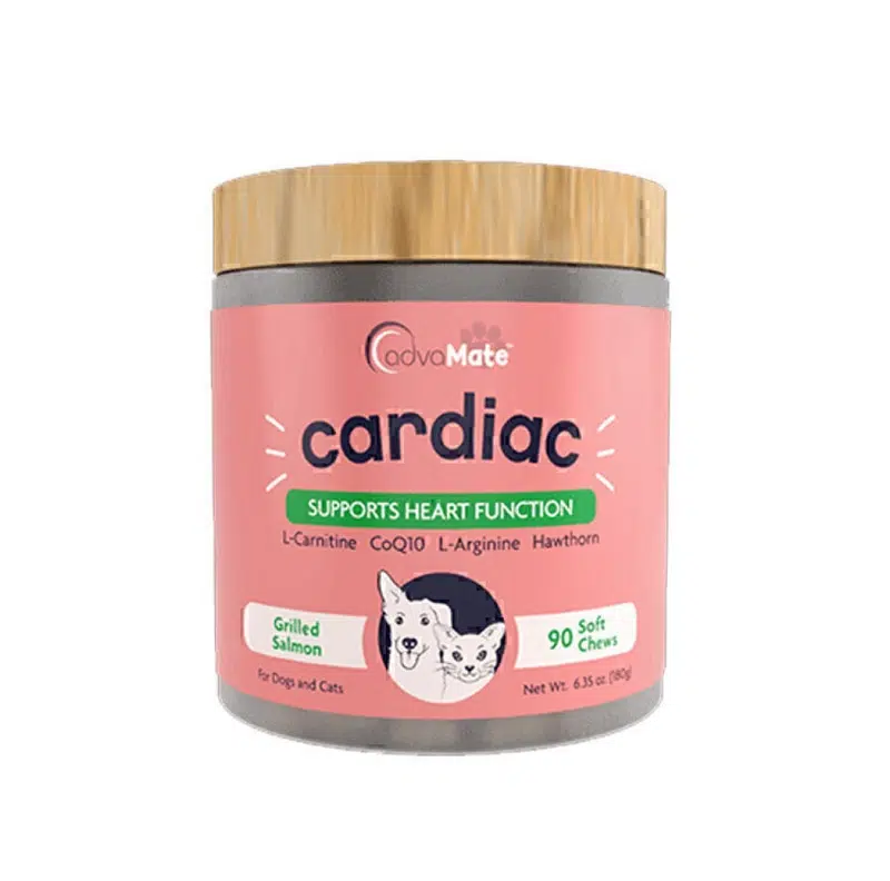 مکمل تقویت قلب سگ و گربه ادوا‌میت آمریکایی Cardiac Soft Chew بسته کامل (۹۰ عددی)