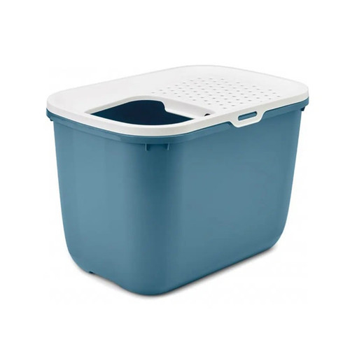 ظرف خاک گربه درب از بالا ساویک بلژیک | Savic Hop In Top Entry Litter Box | هایپت