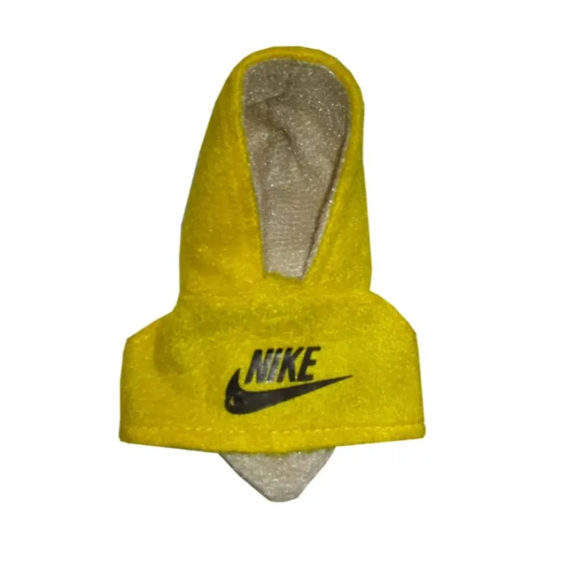 هودی و لباس عروس هلندی طرح نایکی رنگ زرد. هایپت