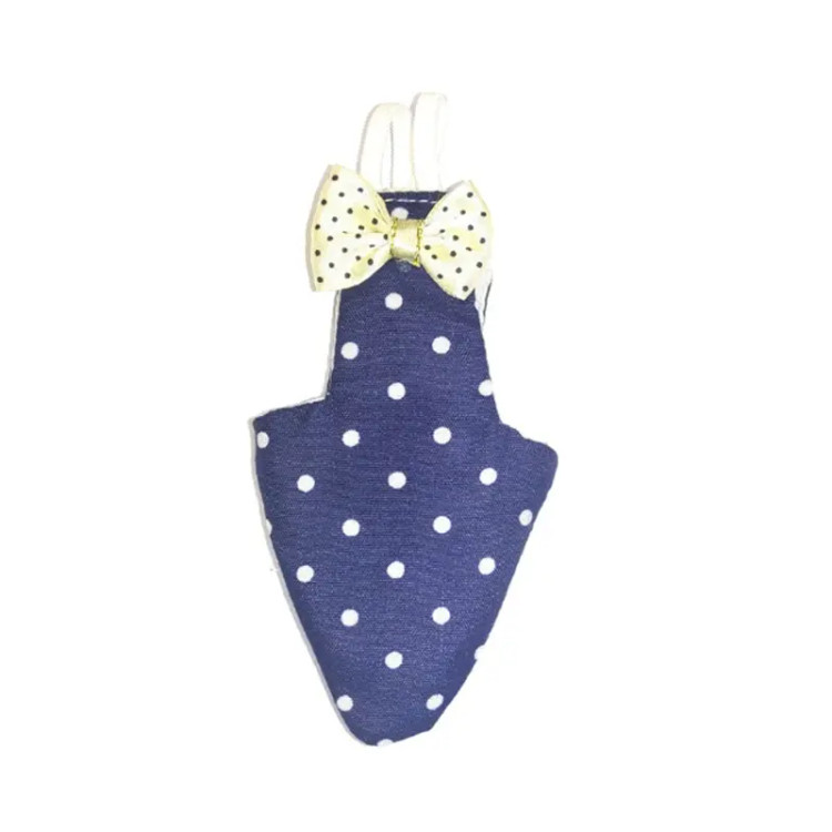 لباس و پوشک پرنده پاپیون دار فانتزی رنگ آبی تیره | مناسب عروس هلندی و طوطی برزیلی | هایپت