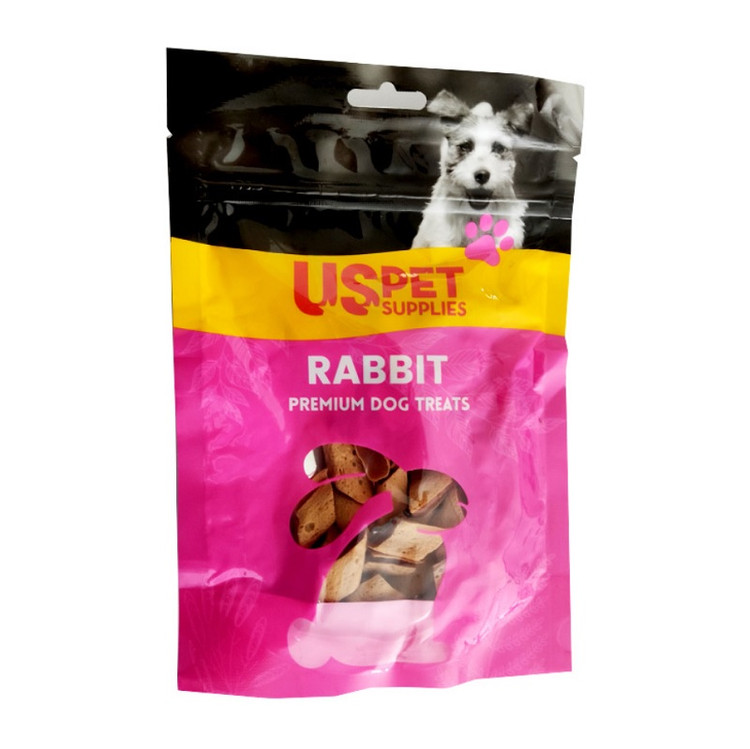 تشویقی سگ یو اس پت طعم خرگوش | USPet Rabbit Dog Treats | تشویقی کمچرب سگ