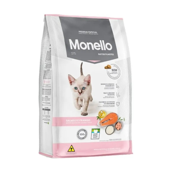 خرید غذای خشک بچه گربه مونلو کیتن برزیلی