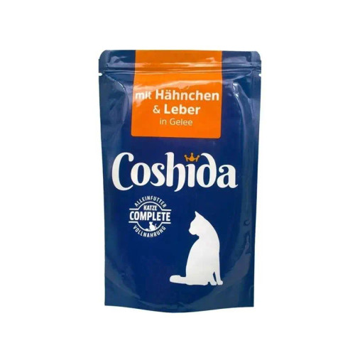 پوچ گربه کوشیدا Coshida غذای مرطوب گربه با طعم اردک و بره و کیفیت پریمیوم