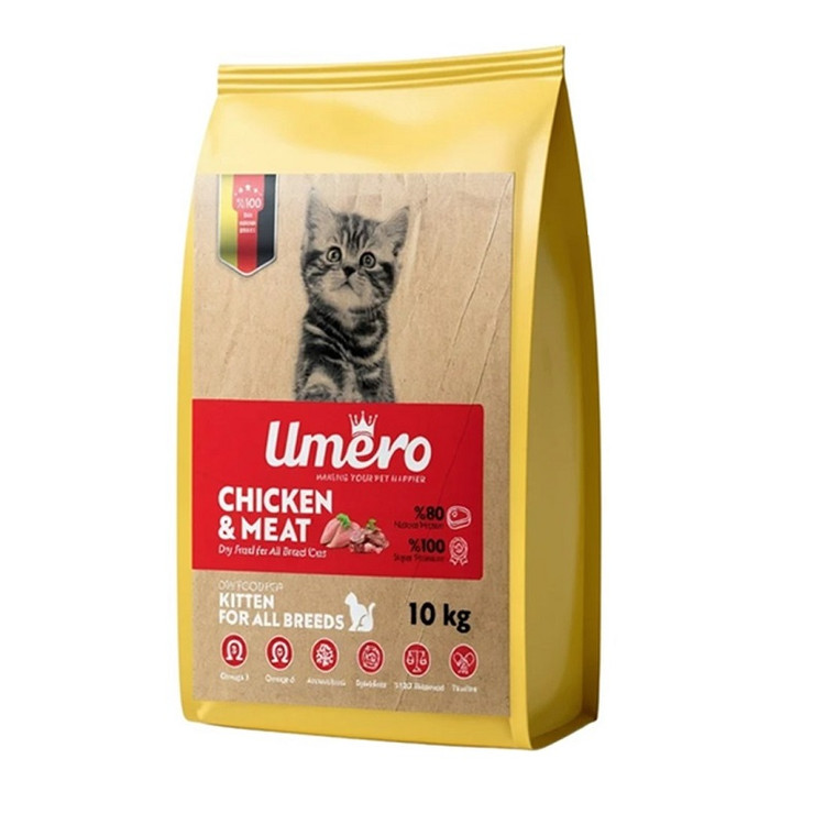 غذای خشک گربه امرو مدل کیتن با طعم مرغ و گوشت _ خرید از پت شاپ هایپت شیراز