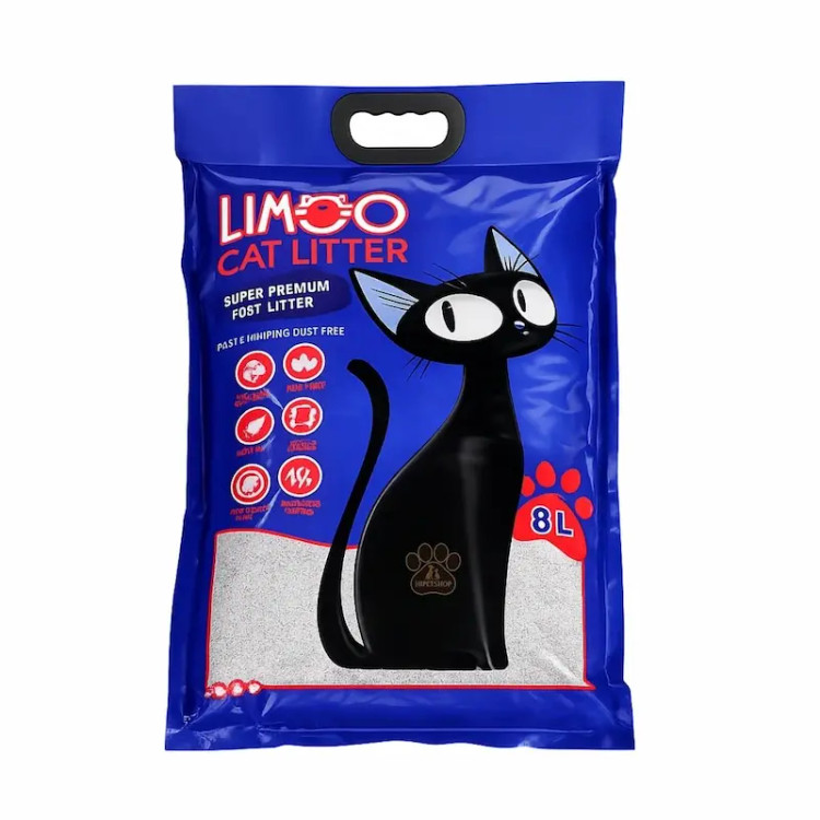 خاک گربه لیمو سوپر لیمو آبی ۸ کیلویی خرید از هایپت شیراز