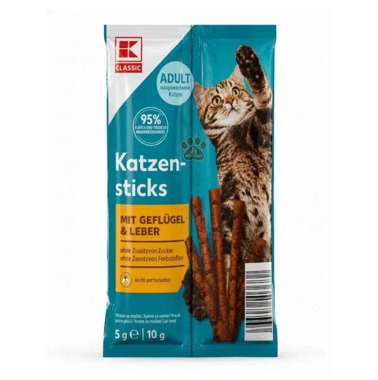 Classic Katzen Sticks Cat Treat - بسته 2 تایی - مرغ و جگر