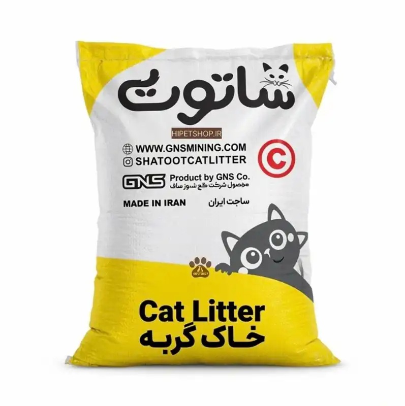 خاک گربه شاتوت کربندار – ۱۰ کیلویی – بوگیری قوی و کلامپ سریع