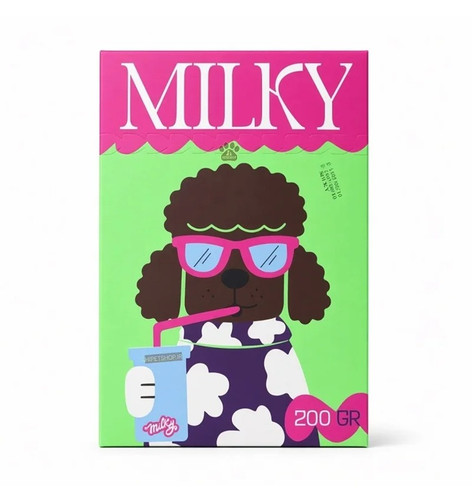 شیر خشک توله سگ Milky – ۲۰۰ گرمی – جایگزین شیر مادر و تقویتکننده رشد